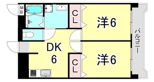 K’s Court夙川の物件間取画像